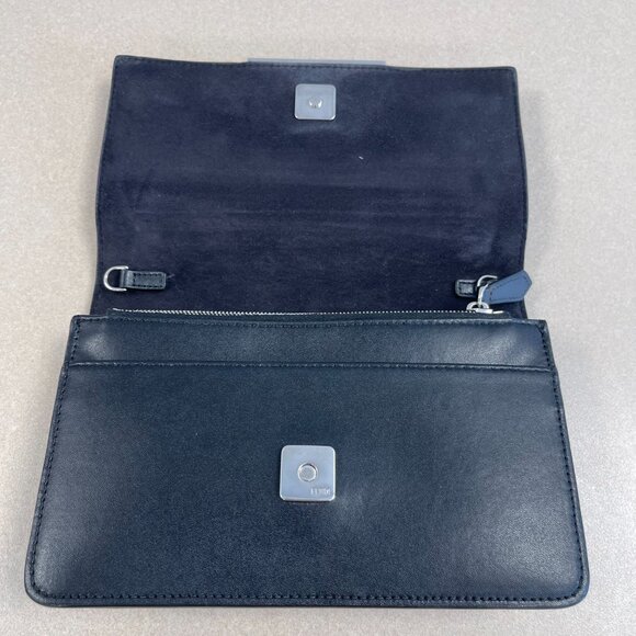 Fendi Rainbow Studded Black Calfskin Leather Tube Wallet on a Chain - Preowned - Picture 4 of 16